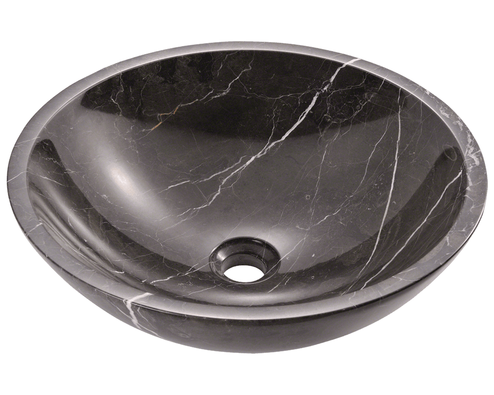 round marble bathroom sink