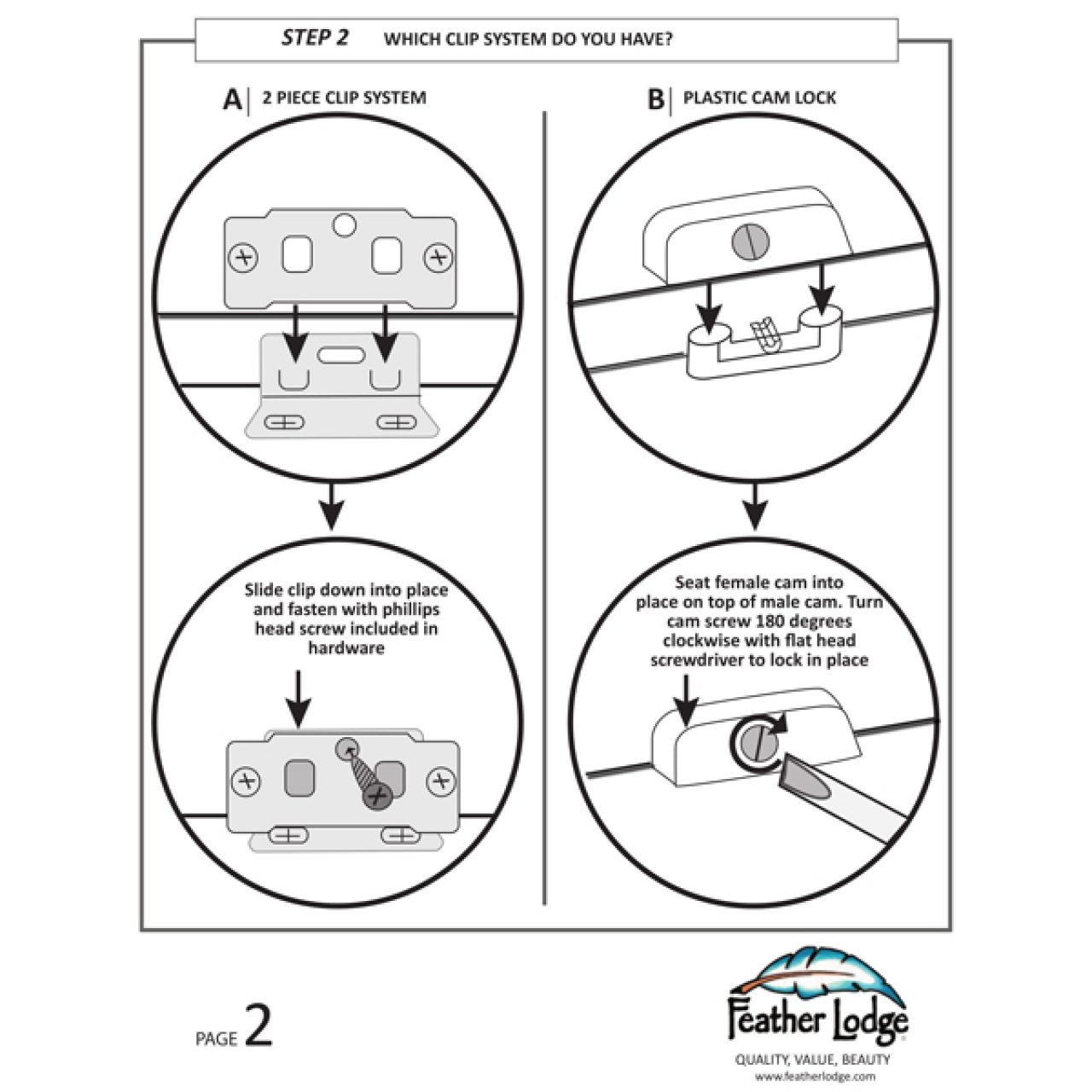 Feather Lodge Instructions Heeby's Surplus Inc.