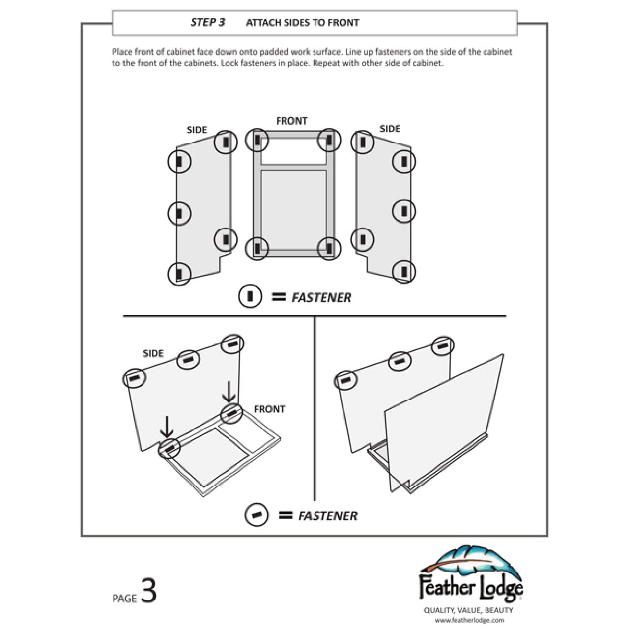 Feather Lodge Instructions Heeby's Surplus Inc.