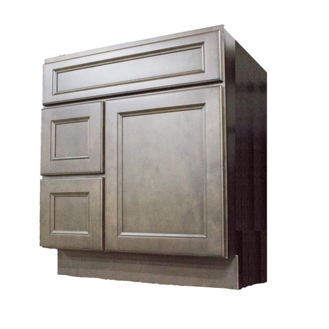 Stonebridge Grey Vanity 30 2 Door With Drawers Heeby S Surplus Inc