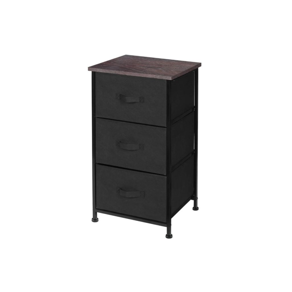 Black 3-Drawer Storage Unit | Heebys Surplus Inc.