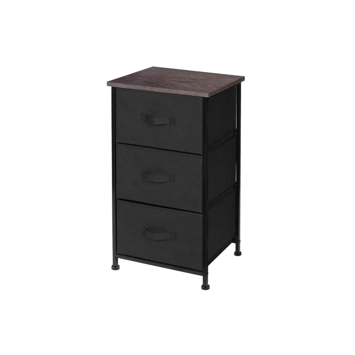 Black 3Drawer Storage Unit Heeby's Surplus Inc.