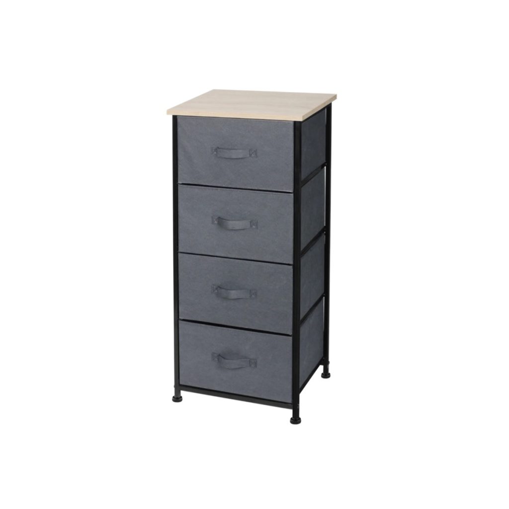 Gray 4Drawer Storage Tower Heeby's Surplus Inc.