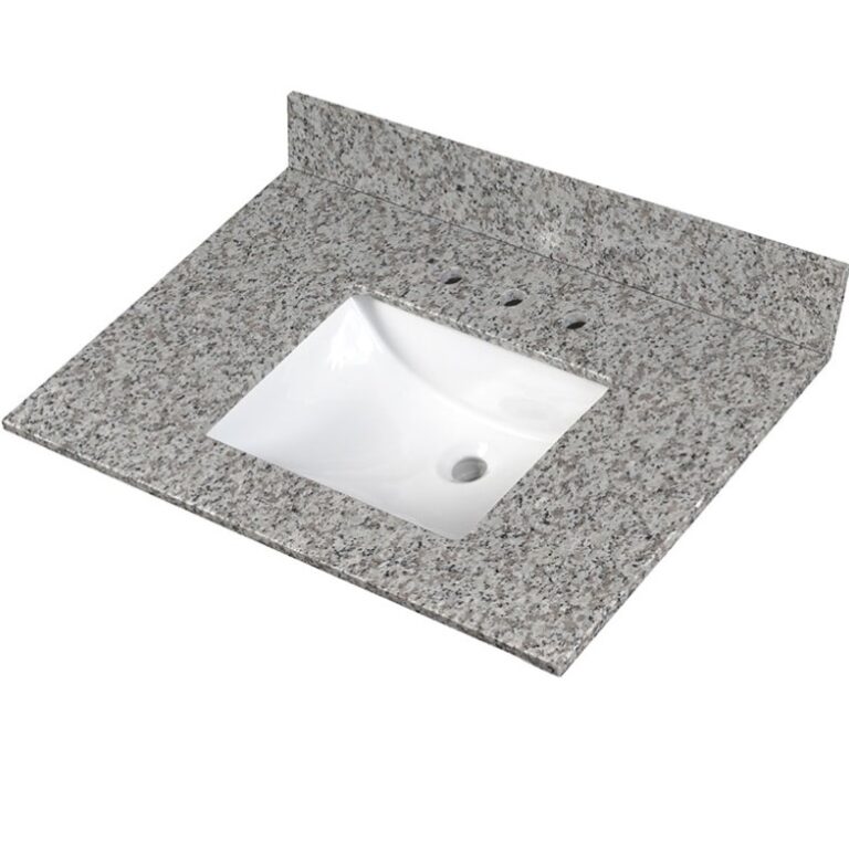 31" x 22" Argento Grigio Granite Vanity Top Heeby's Surplus Inc.