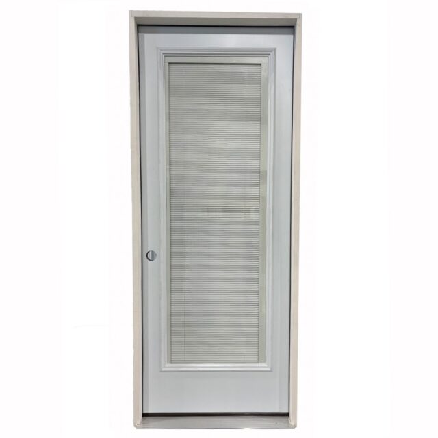 Full Lite Mini Blinds Pre-Hung Doors